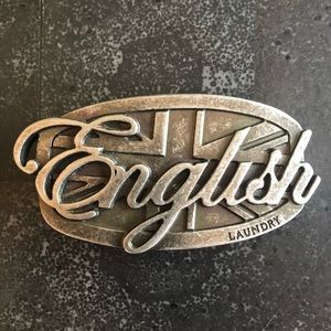 English Laundry Belt Buckle
